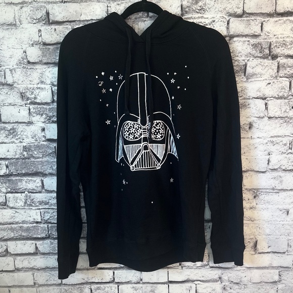 Star Wars Darth Vader Black Hoodie Size XL - Picture 2 of 5